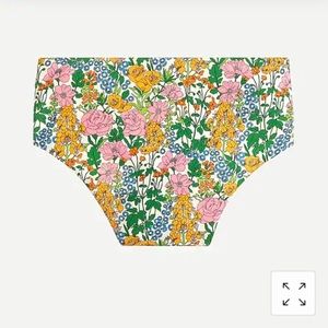 - J. Crew Liberty High-Cut Waist Bikini Bottoms